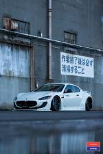 Maserati GranTurismo by Liberty Walk on Vossen Wheels (VWS-2) 2016 года